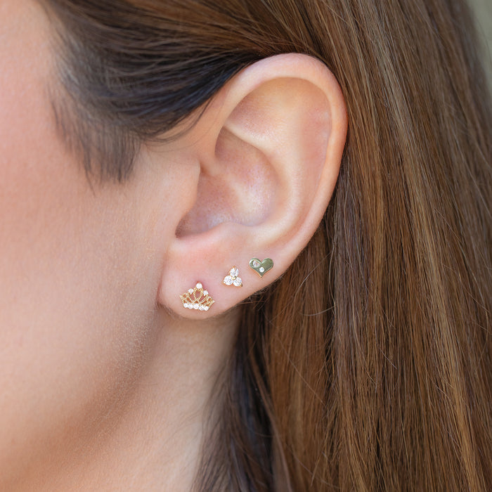 10k Solid Gold Baby Blossom Stud