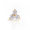10k Solid Gold Baby Blossom Stud