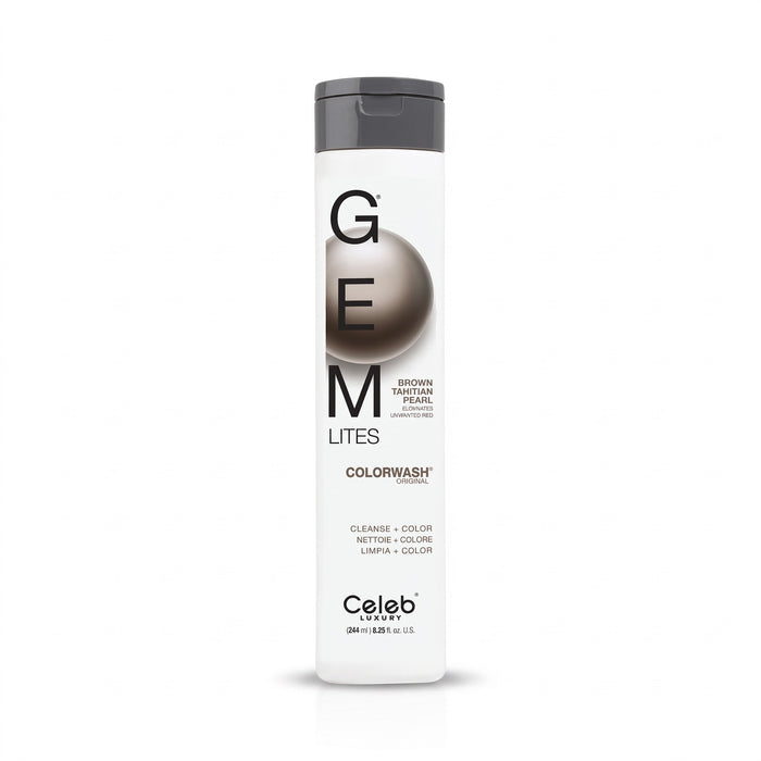 Celeb Luxury Gem Lites Colorwash Brown Tahitian Pearl 8.25 oz