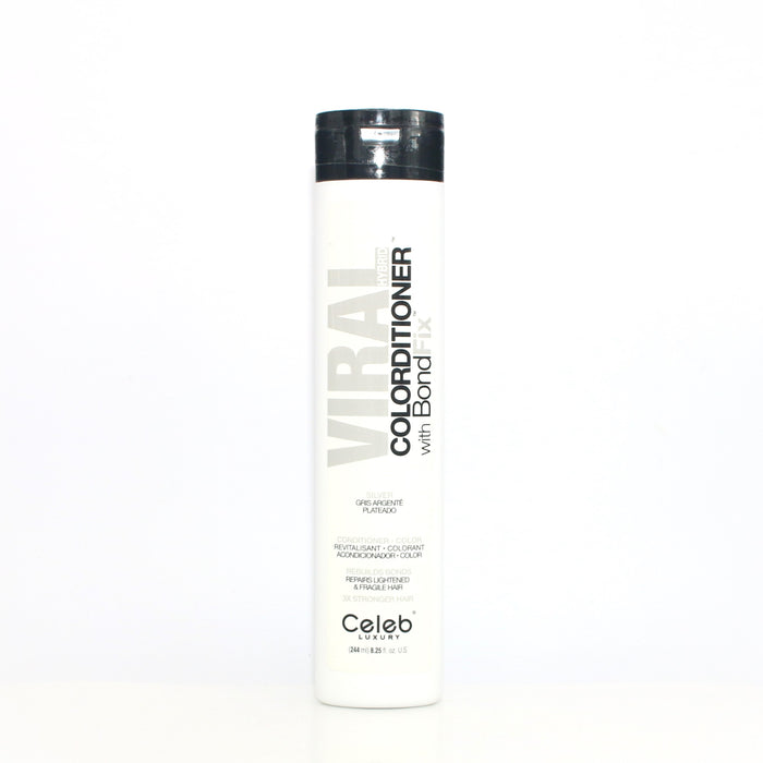 CELEB LUXURY Viral Hybrid Colorditioner with Bond Fix Silver 8.25 oz - Overstock Beauty Supply