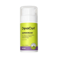 Devacurl SuperCream bottle on a white background