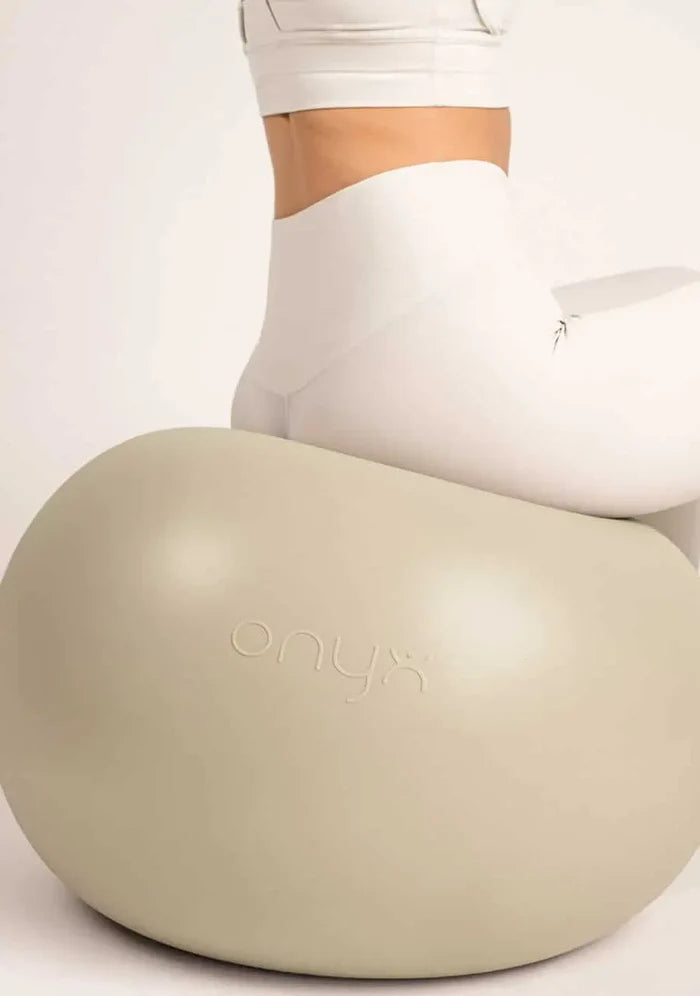 Beige Pilates Ball Onyx Branding