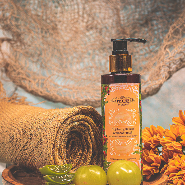 Goji Berry, Keratin & Wheat Protein Shampoo