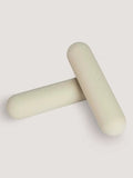 Beige hand weights