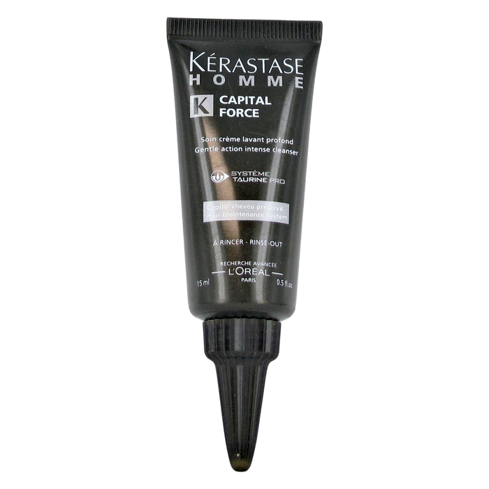 Kerastase Homme Capital Force Intense Cleanser-Rinse Out 0.5 oz