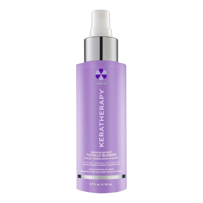 Keratherapy Keratin Infused Totally Blonde Violet Toning Leave-In Spray 3.7oz