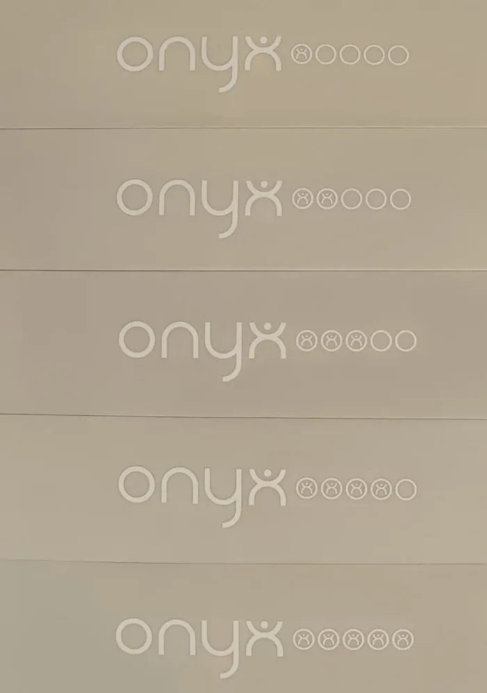 Onyx Logo on Resistance Bands Strengths