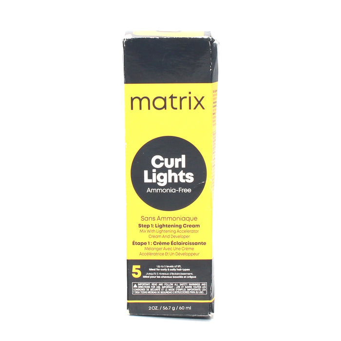 Matrix Curl Lights Ammonia Free Step 1 Lightening Cream 2 oz - Overstock Beauty Supply
