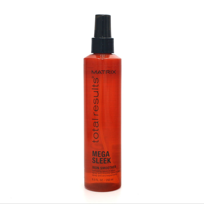 MATRIX Total Results Mega Sleek Iron Smoother Defrizzing Leave-In Spray 8.5 oz - Overstock Beauty Supply