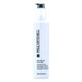 A 200 ml white bottle of Pull Mitchell Soft Style Quick Slip hair styling foam with a black pump dispenser, shown on a solid white background.