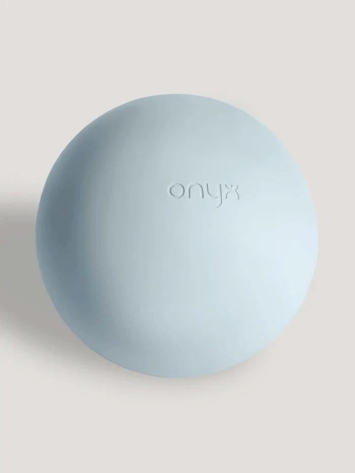 Blue pilates ball onyx