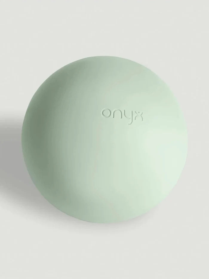 Green Pilates Ball Onyx Branding