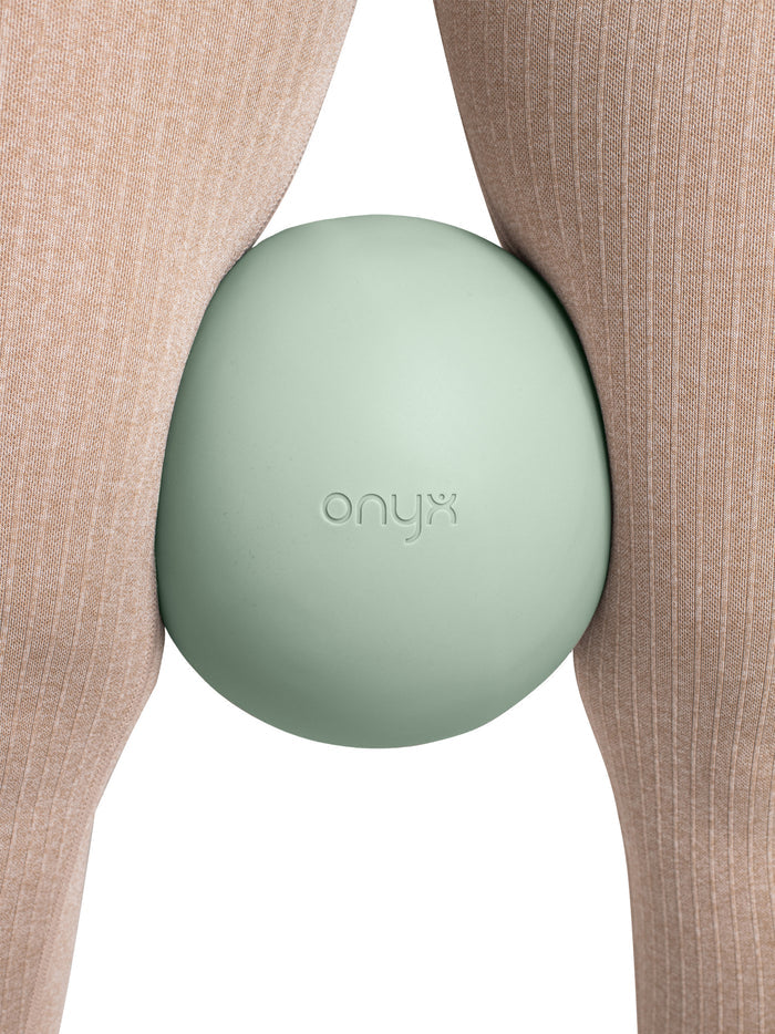 green pilates ball