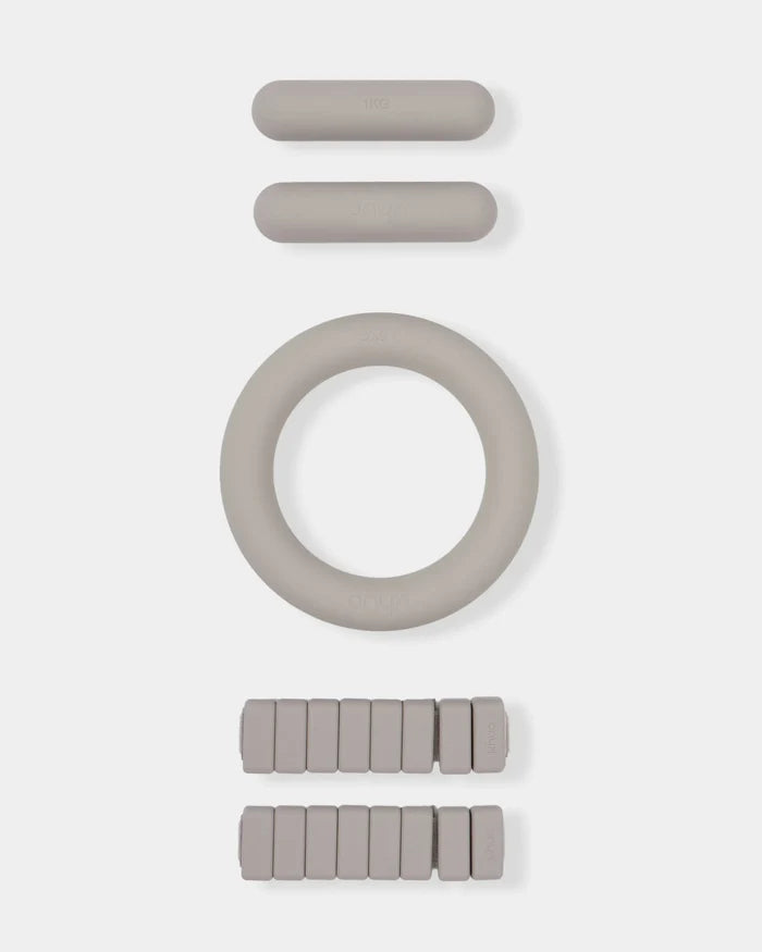 Pilates Weights Kit Grey