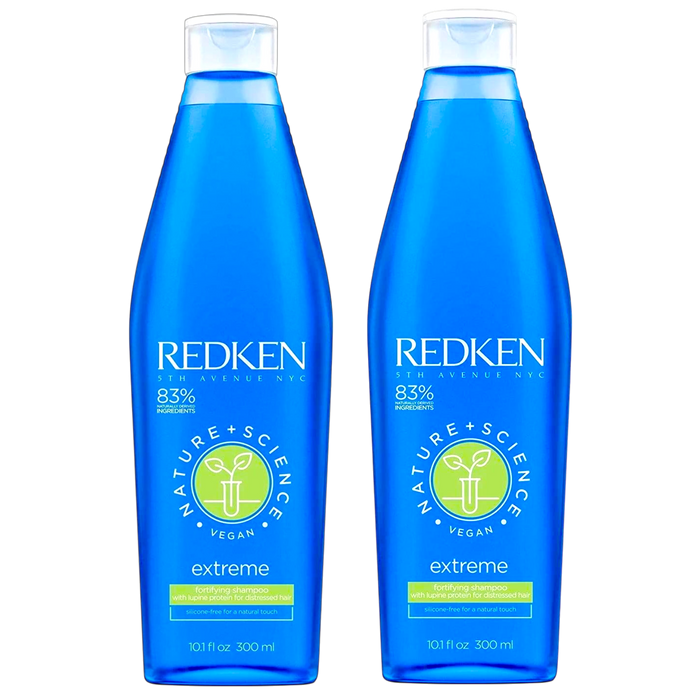 REDKEN Nature Science Extreme Fortifying Shampoo 10.1 oz (Pack of 2)