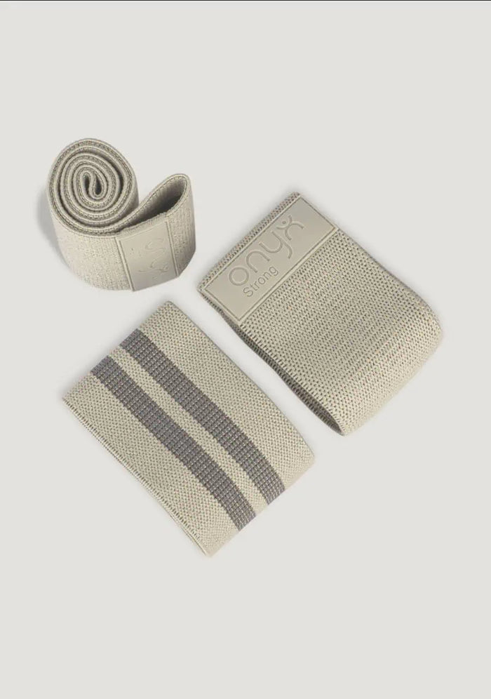Beige Bands Fabric Strong Resistance