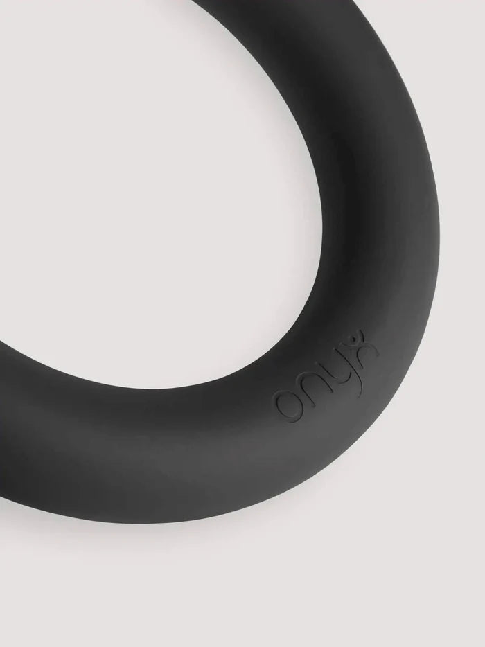Charcoal Onyx Branded Ring Weight