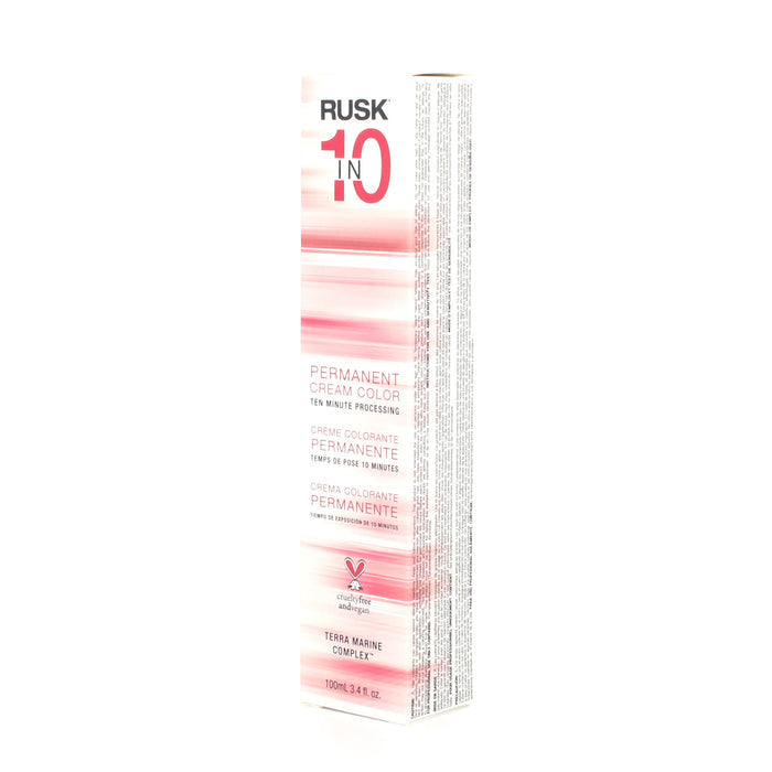 Rusk 10 In 1 Permanent Cream Color Ten Minute Processing 3.4 oz - Overstock Beauty Supply