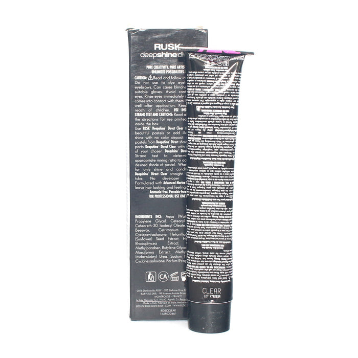 Rusk Deep Shine Direct Advanced Marine Therapy Intense Direct Cream Color 3.4 oz - Overstock Beauty Supply