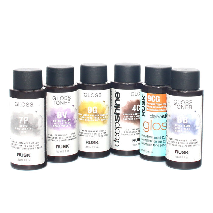 Rusk Deep Shine Gloss Demi Permanent Color 2 oz - Overstock Beauty Supply