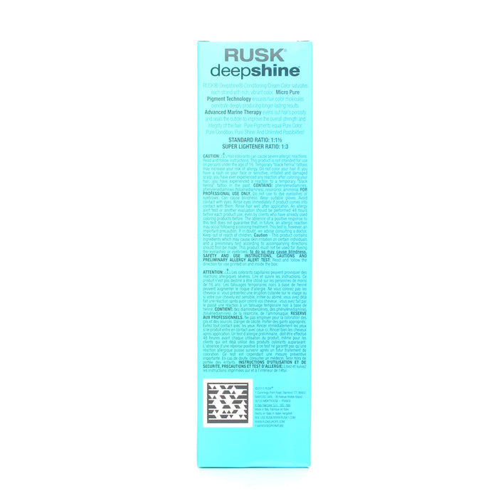 Rusk Deep Shine Pure Pigments Conditioning Cream Color 3.4 oz - Overstock Beauty Supply