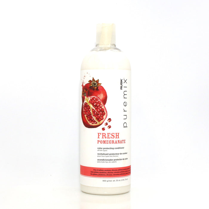RUSK Puremix Fresh Pomegranate Color Protecting Conditioner 35 oz - Overstock Beauty Supply