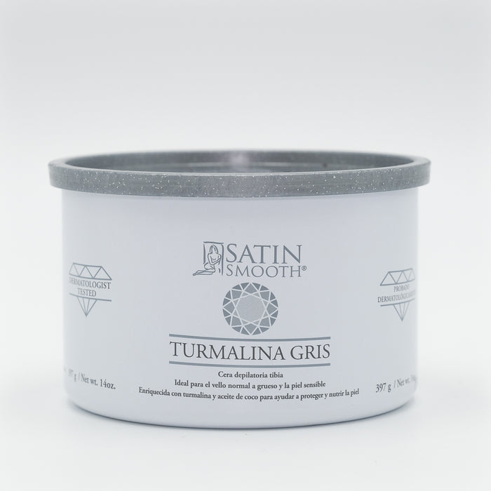 SATIN SMOOTH Silver Tourmaline for Hair Removal, Soft Wax 14 oz - Overstock Beauty Supply