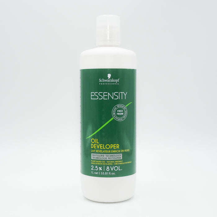 SCHWARZKOPF Essensity Oil Developer 2.5% / 8 Volume Plant Based Oil 33.81 oz - Overstock Beauty Supply