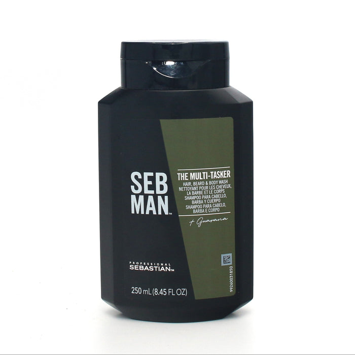SEB MAN The Multi-Tasker Hair Beard & Body Wash 8.45 oz - Overstock Beauty Supply