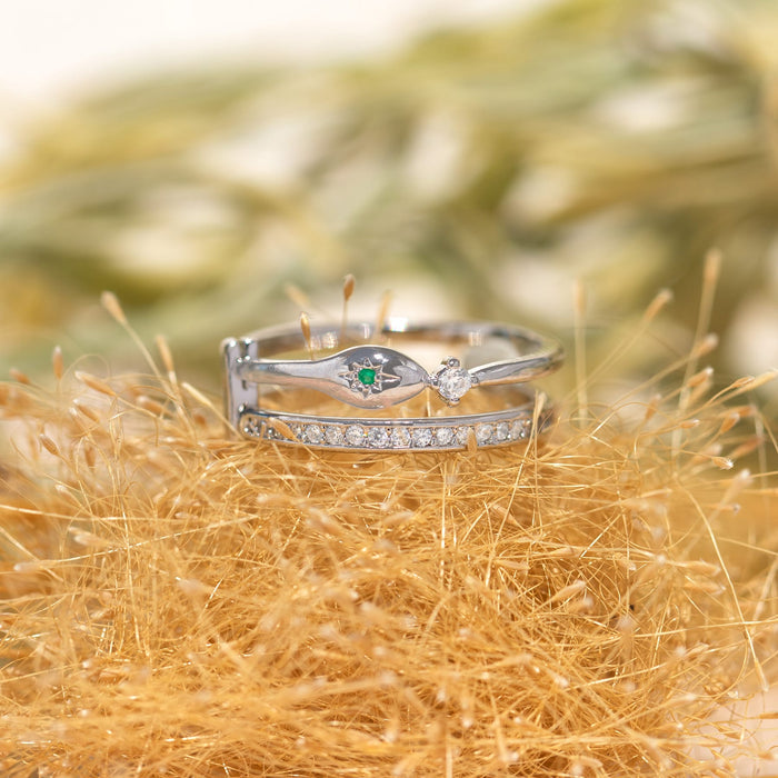 Serpent-tine Connecting Ring