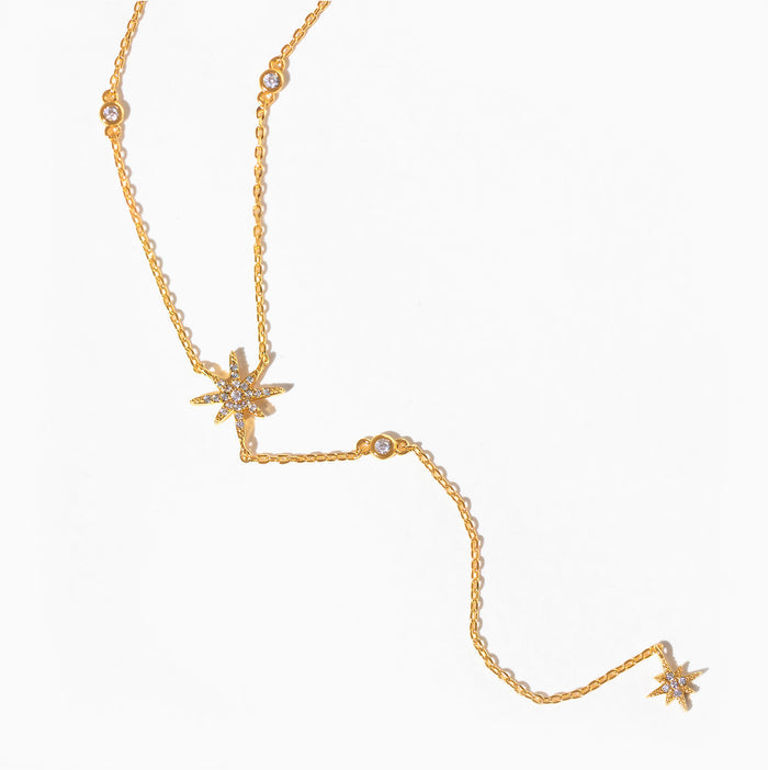 Starlet Y Drop Necklace