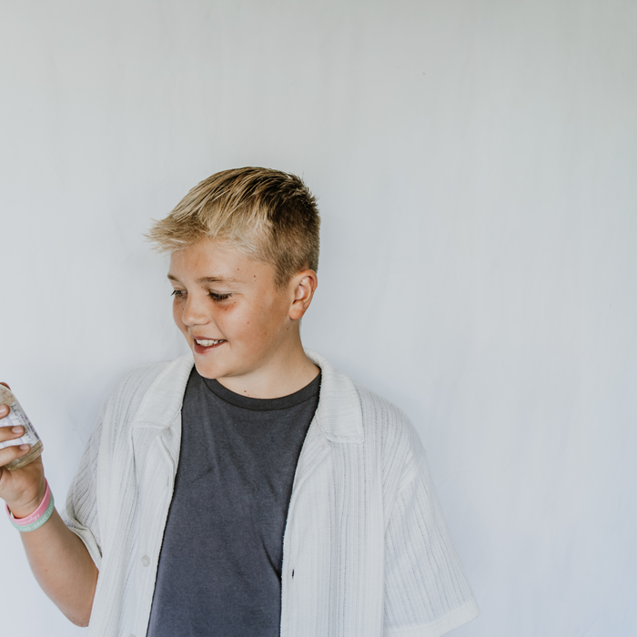 Tweenology natural deodorant range for tweens — Fresh, Black Cherry, Island Breeze and Nada variants, plant-based and aluminium-free, made in South Africa