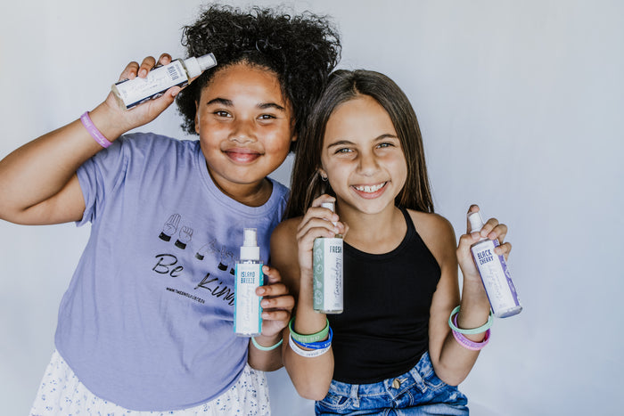 Tweenology natural deodorant range for tweens — Fresh, Black Cherry, Island Breeze and Nada variants, plant-based and aluminium-free, made in South Africa