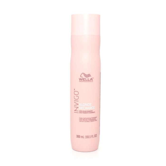 Wella Invigo Blonde Recharge Color Refreshing Pigments Shampoo 10.1 oz - Overstock Beauty Supply