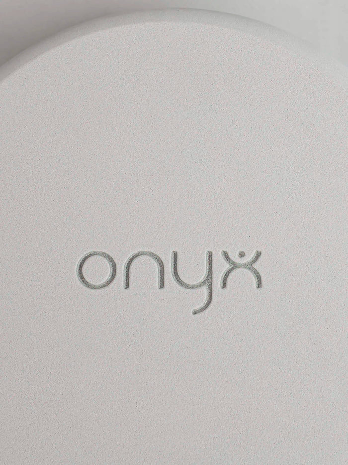 Onyx Branding on Yoga Block Grey