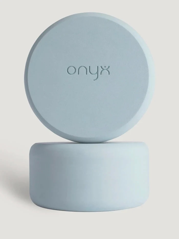 Blue Onyx Yoga Block Circular