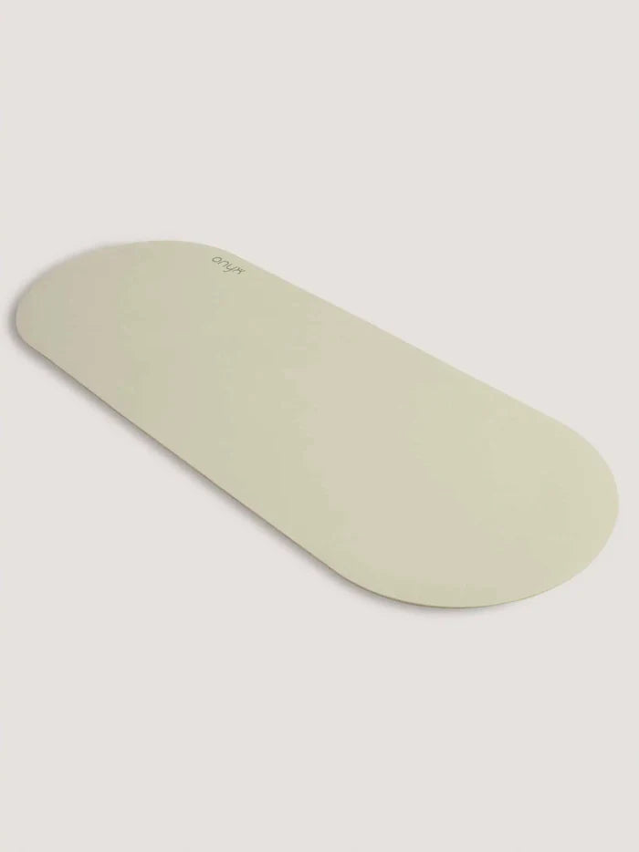 Beige yoga mat